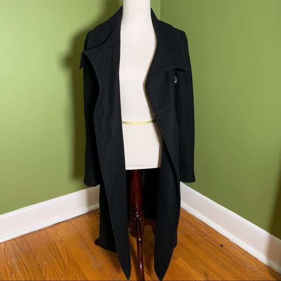 Groggy Military wool blend pea coat, extra small - Picture 4 of 13